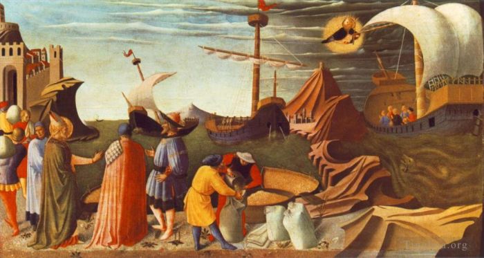 Fra Angelico Types de peintures - Histoire de Saint Nicolas 2