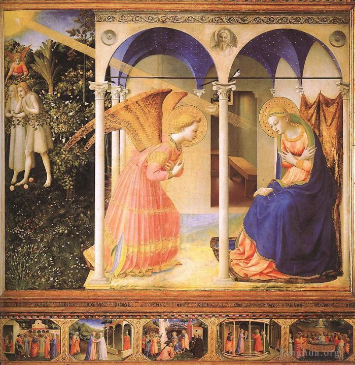 Fra Angelico Types de peintures - L'Annonciation