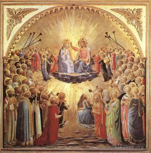 Fra Angelico œuvres - Le couronnement de la Vierge