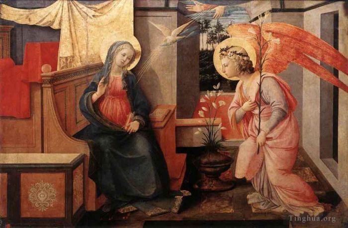 Fra Filippo Lippi Types de peintures - Annonciation 14455