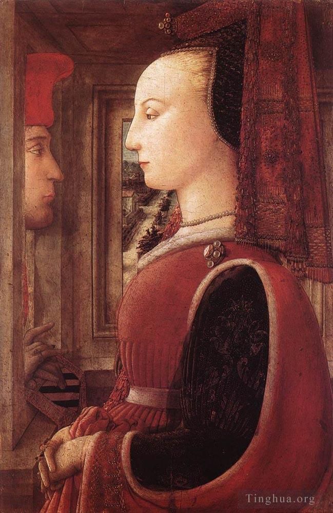 Fra Filippo Lippi Types de peintures - Portrait d'un homme et d'une femme