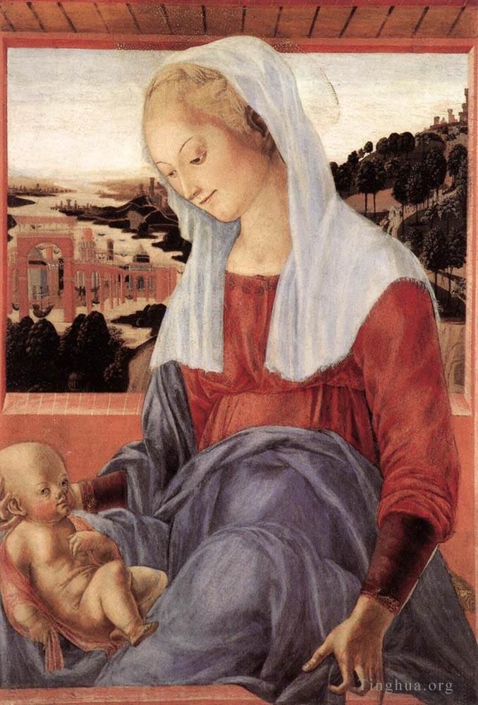 Francesco di Giorgio Types de peintures - Vierge à l'Enfant 1472