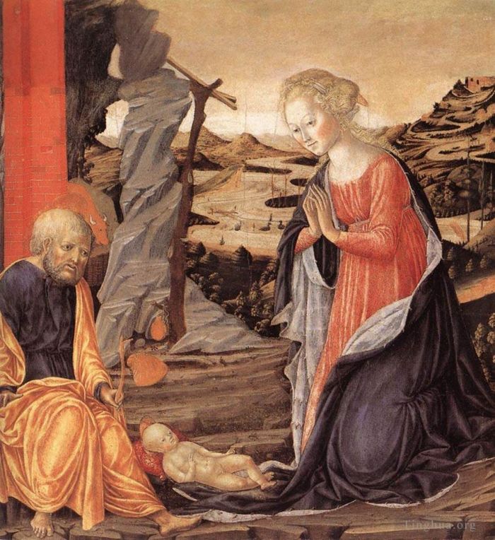Francesco di Giorgio Types de peintures - Nativité 1470