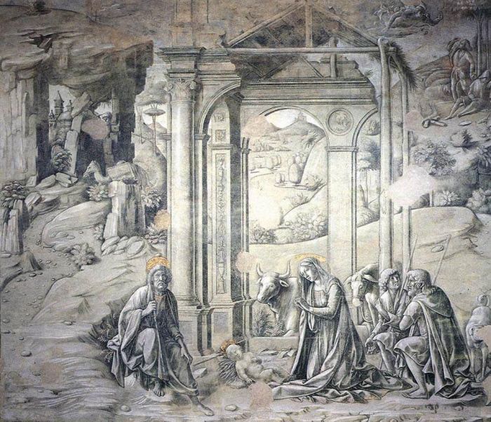 Francesco di Giorgio Types de peintures - Nativité 1488