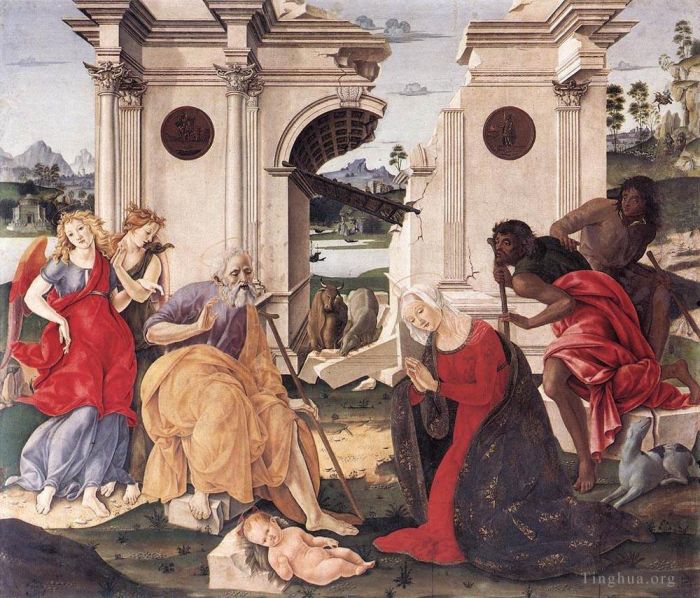 Francesco di Giorgio Types de peintures - Nativité 1490