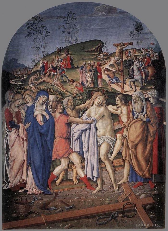 Francesco di Giorgio Types de peintures - Le déshabillage du Christ
