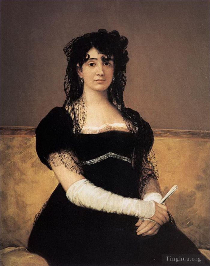 Francisco José de Goya y Lucientes Peinture à l'huile - Antonia Zárate