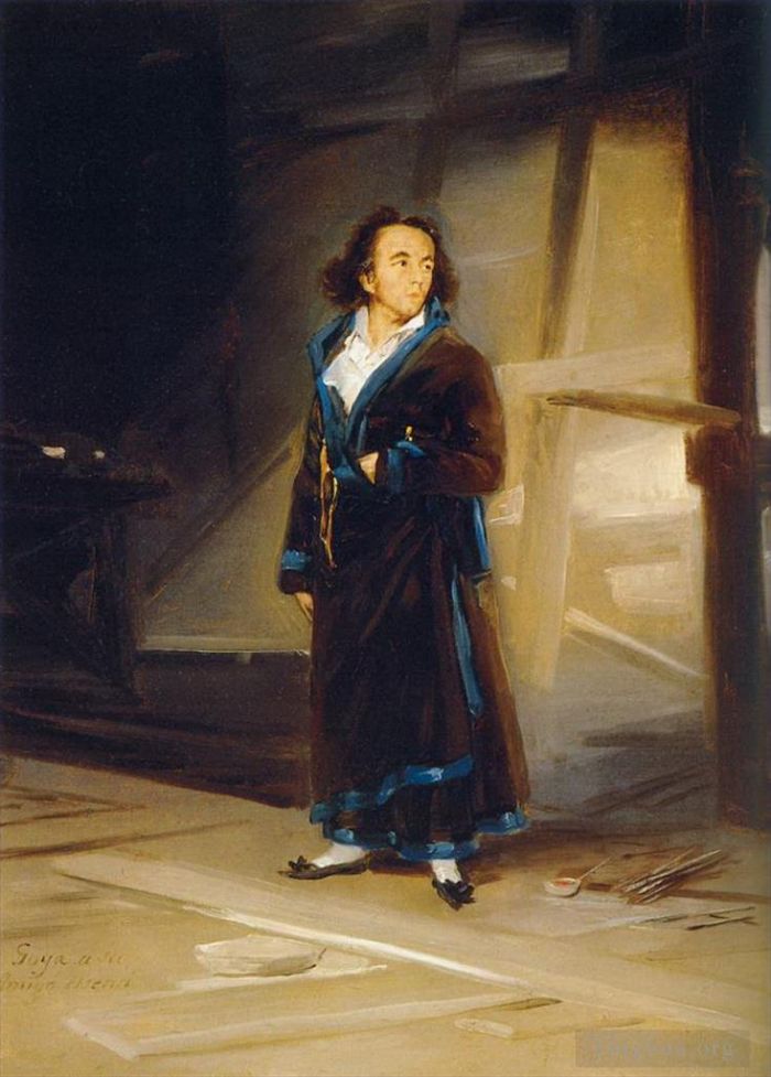 Francisco José de Goya y Lucientes Peinture à l'huile - Asensio Julia