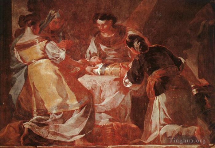 Francisco José de Goya y Lucientes Peinture à l'huile - Naissance de la Vierge