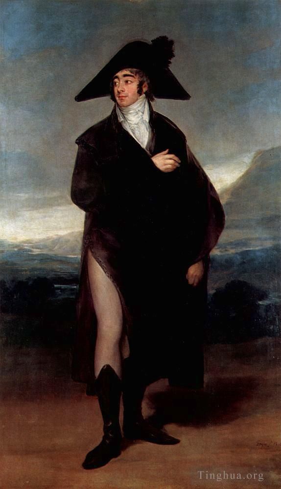 Francisco José de Goya y Lucientes Peinture à l'huile - Comte Fernand Nunez VII