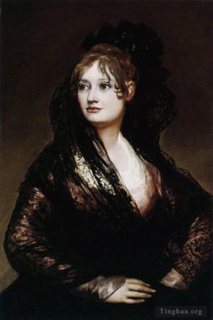 Francisco José de Goya y Lucientes œuvres - Dona Elizabeth de Porcelaine