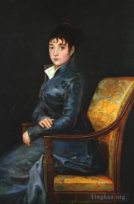 Francisco José de Goya y Lucientes Peinture à l'huile - Donna Teresa Sureda