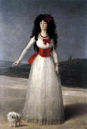 Francisco José de Goya y Lucientes œuvres - Duchesse d'Albe