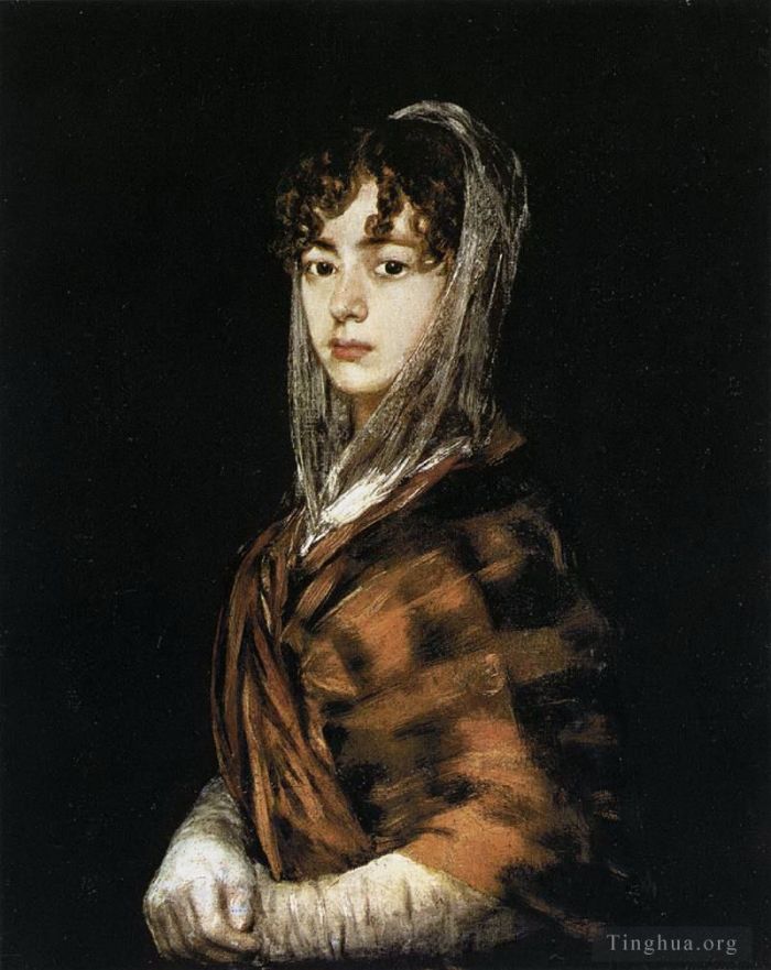 Francisco José de Goya y Lucientes Peinture à l'huile - Francisca Sabasa et García