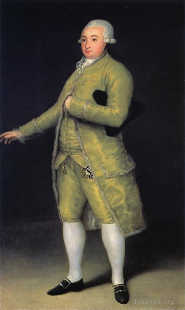 Francisco José de Goya y Lucientes Peinture à l'huile - Francisco de Cabarrus