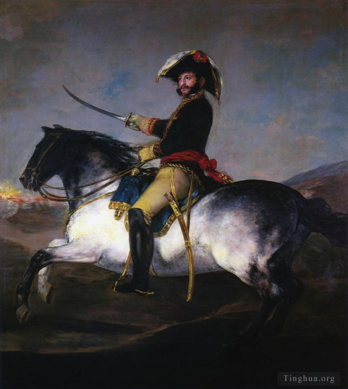 Francisco José de Goya y Lucientes Peinture à l'huile - Général José de Palafox