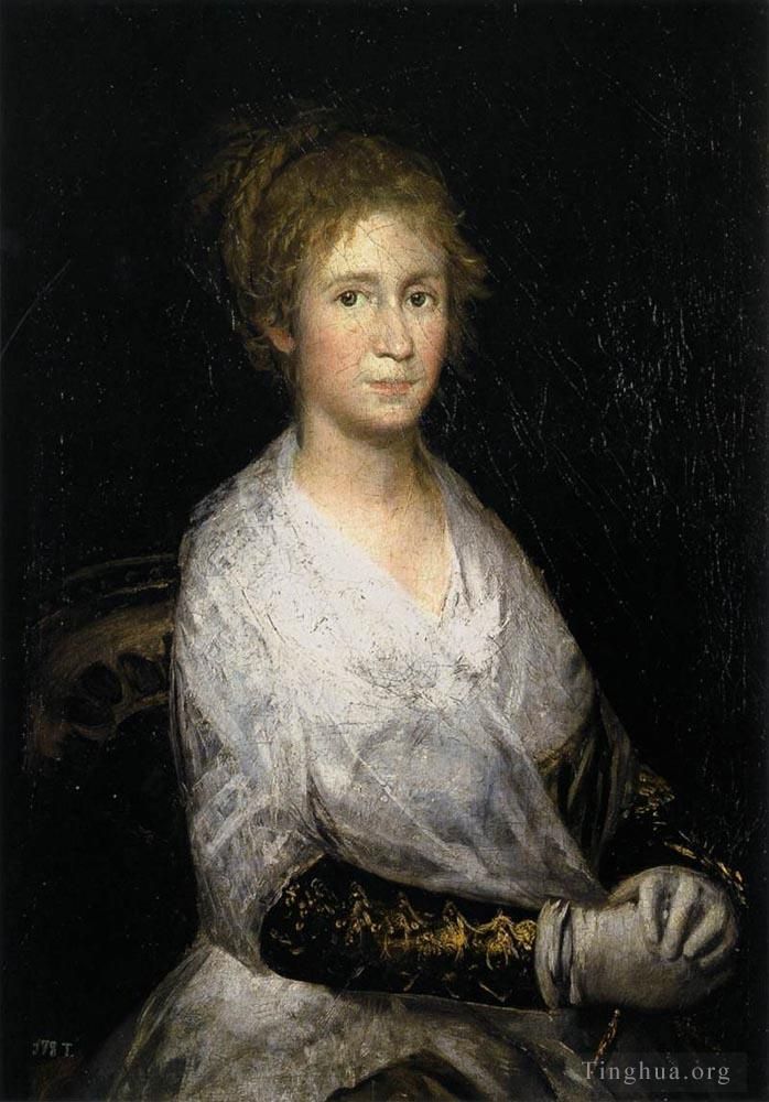 Francisco José de Goya y Lucientes Peinture à l'huile - Josefa Bayeu ou Léocadia Weiss