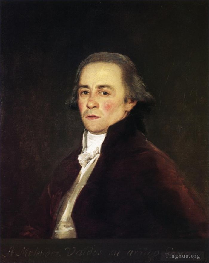 Francisco José de Goya y Lucientes Peinture à l'huile - John Anthony Melendez Valdés