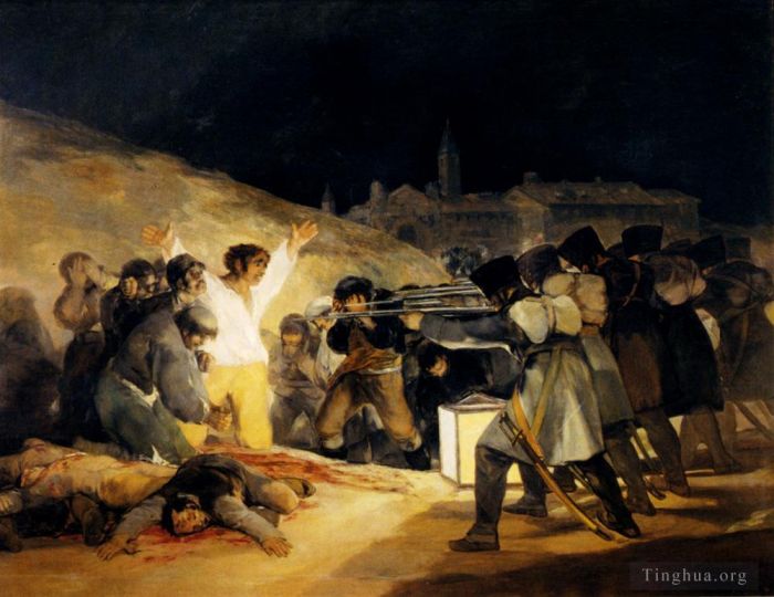 Francisco José de Goya y Lucientes Peinture à l'huile - 3 mai 1808