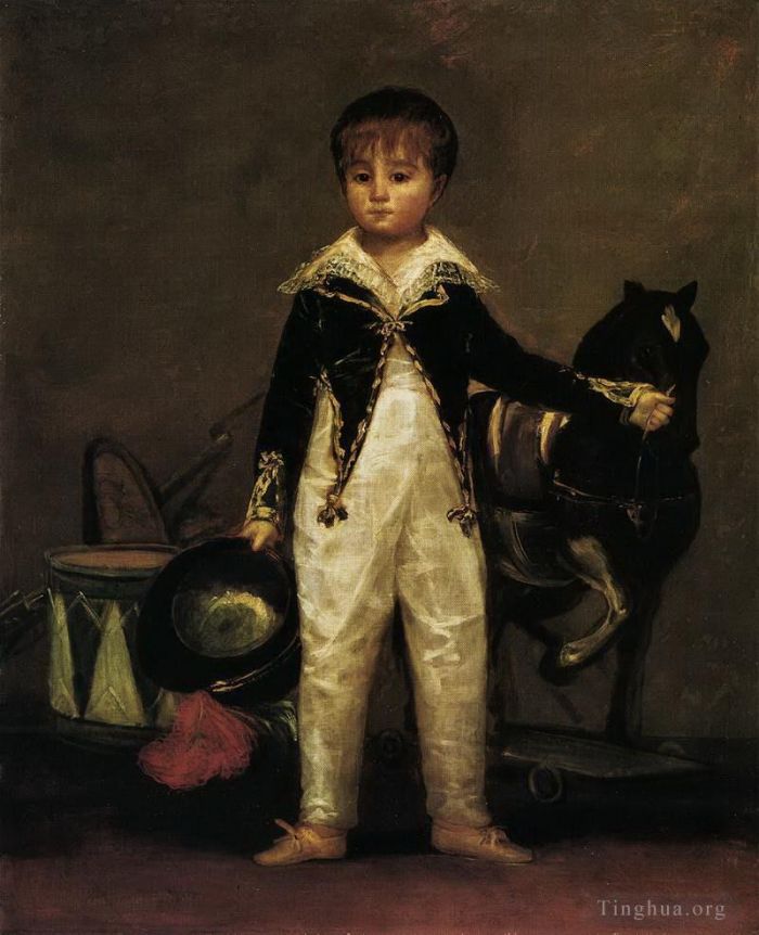 Francisco José de Goya y Lucientes Peinture à l'huile - Côte Pepito et Bonells