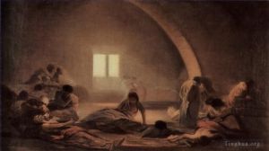 Francisco José de Goya y Lucientes œuvres - Hôpital de la peste