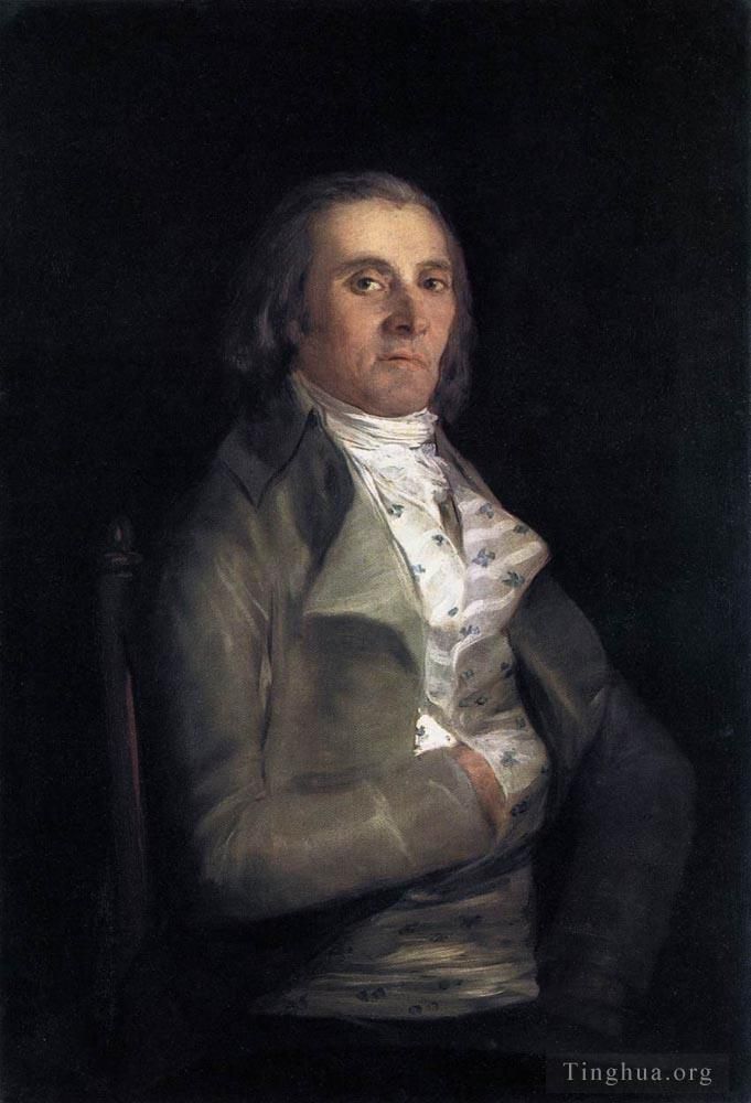 Francisco José de Goya y Lucientes Peinture à l'huile - Portrait d'Andrés del Peral