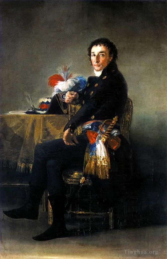 Francisco José de Goya y Lucientes Peinture à l'huile - Portrait de Ferdinand Guillemardet