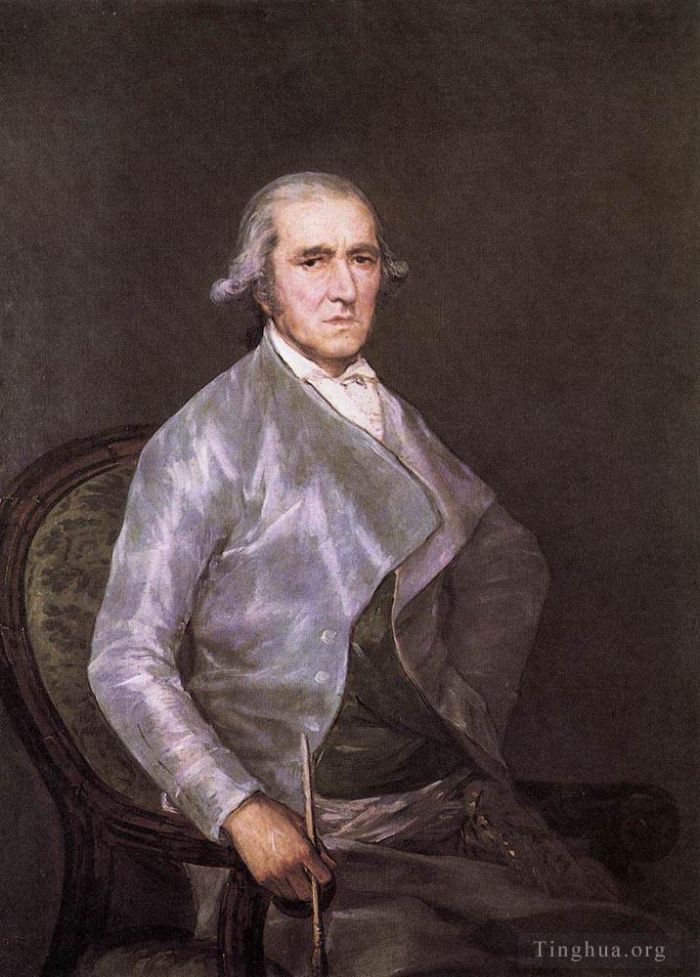 Francisco José de Goya y Lucientes Peinture à l'huile - Portrait de Francisco Bayeu