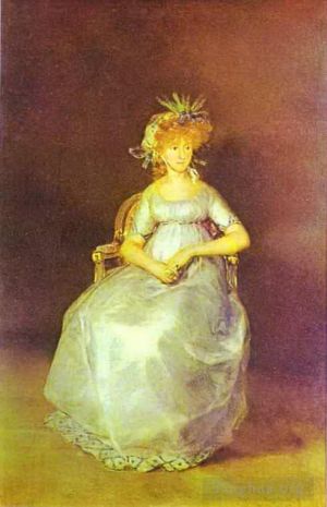 Francisco José de Goya y Lucientes œuvres - Portrait de Maria Teresa de Ballabriga
