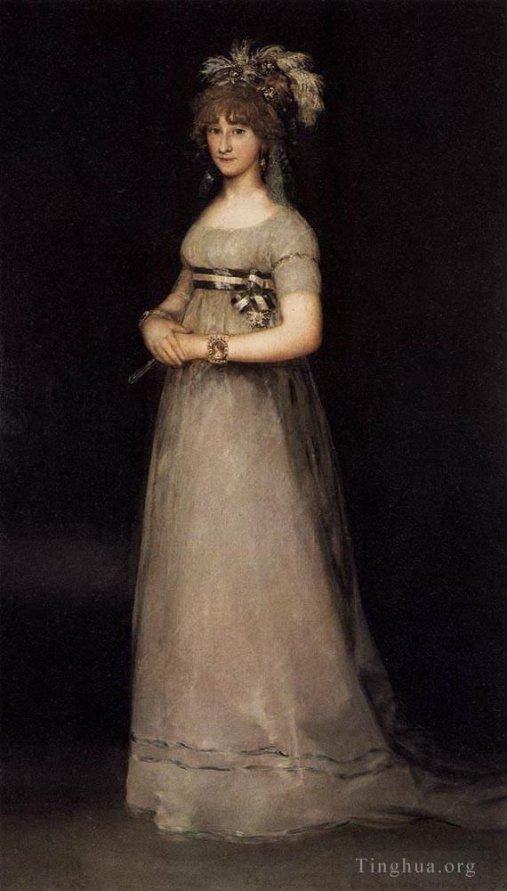 Francisco José de Goya y Lucientes Peinture à l'huile - Portrait de la comtesse de Chincon