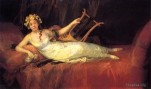 Francisco José de Goya y Lucientes œuvres - Portrait de la Joaquina
