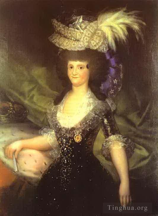 Francisco José de Goya y Lucientes Peinture à l'huile - Reine Marie Louise