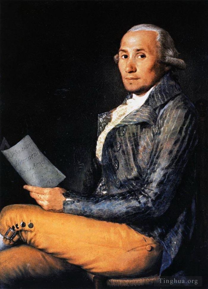 Francisco José de Goya y Lucientes Peinture à l'huile - Sébastien Martinez