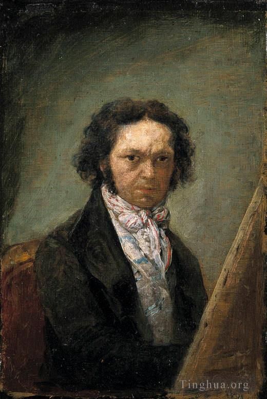 Francisco José de Goya y Lucientes Peinture à l'huile - Autoportrait 2