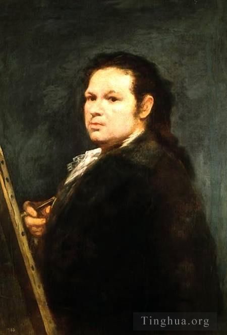 Francisco José de Goya y Lucientes Peinture à l'huile - Autoportrait_2