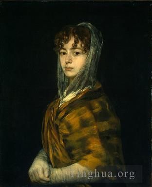 Francisco José de Goya y Lucientes Peinture à l'huile - Madame Sabasa Garcia