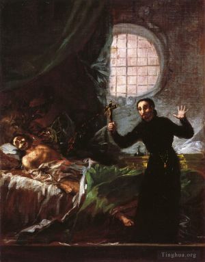 Francisco José de Goya y Lucientes œuvres - Saint François Borgia aidant un impénitent mourant