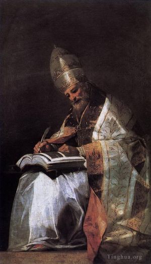 Francisco José de Goya y Lucientes œuvres - Saint Grégoire le Grand