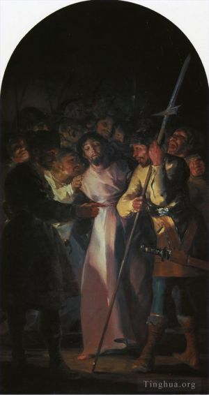 Francisco José de Goya y Lucientes œuvres - L'arrestation du Christ