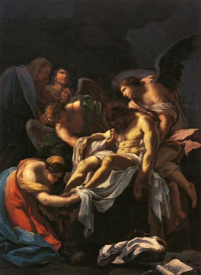 Francisco José de Goya y Lucientes Peinture à l'huile - L'enterrement du Christ