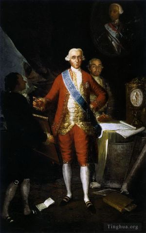 Francisco José de Goya y Lucientes œuvres - Le Comte de Floride Blanche