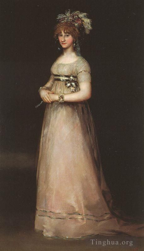 Francisco José de Goya y Lucientes Peinture à l'huile - La comtesse de Chinchon