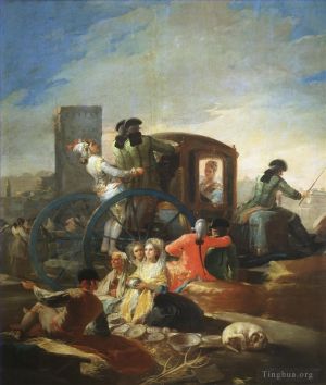 Francisco José de Goya y Lucientes œuvres - Le vendeur de vaisselle