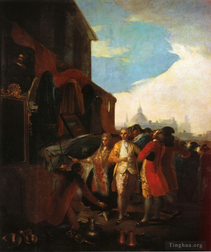 Francisco José de Goya y Lucientes Peinture à l'huile - La Foire de Madrid