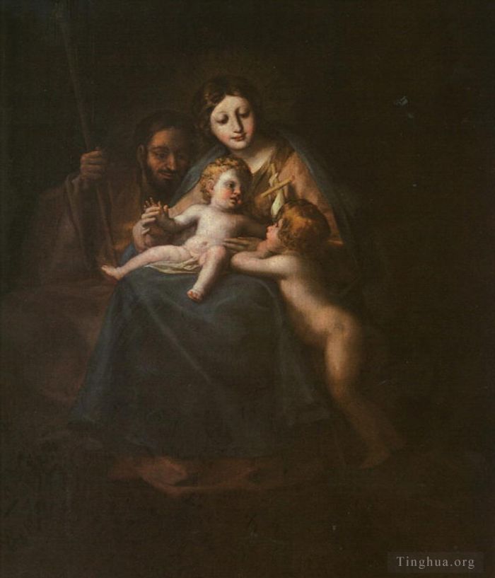 Francisco José de Goya y Lucientes Peinture à l'huile - La Sainte Famille