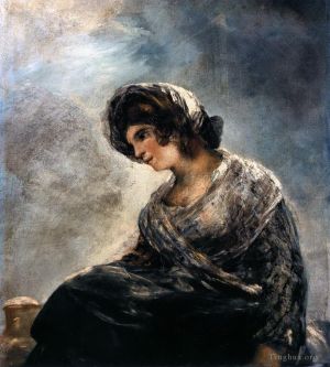 Francisco José de Goya y Lucientes œuvres - La Laitière de Bordeaux