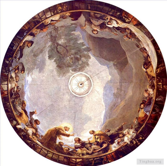 Francisco José de Goya y Lucientes Peinture à l'huile - Le miracle de saint Antoine