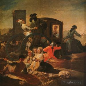 Francisco José de Goya y Lucientes œuvres - Le vendeur de poterie