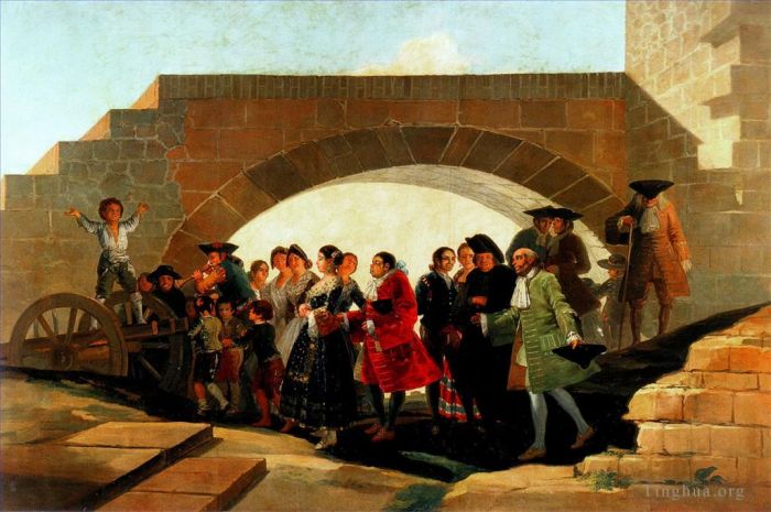 Francisco José de Goya y Lucientes Peinture à l'huile - Les noces