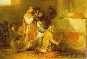Francisco José de Goya y Lucientes œuvres - Le couple mal assorti